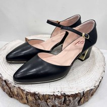 에스콰이아 에스콰이아 여성 사이드 오픈 메리제인 쿠션 정장 구두 5cm J279W