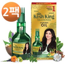 케쉬 아유르베딕 안티 헤어폴 헤어 오일 300ml, 2팩