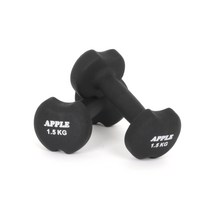 아리프 네오프렌 애플아령 1.5kg 2개 세트 헬스 홈짐, 단품