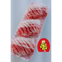 문경약돌돼지 (암돼지선별) 칼집삼겹살 1k