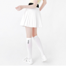 까스텔바작 여성 뒷밴드 미들 플리츠 큐롯_BGBMCU602WH6