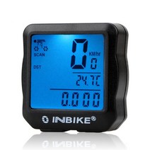 속도 측정기 타코미터 스피드건 타코메타 INBIKE IC005 자전거 코드 미터 유선 주행 속도 감지기 컴퓨터, 02 Blue