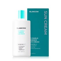 블랑카우 무기자차 에센스 선크림 촉촉한 로션형 순한 블루라이트 차단 SPF50+ PA++++, 1개, 55ml