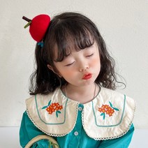 사파리모자 제주도 귤모자 작은 예모 입체 호박 소녀