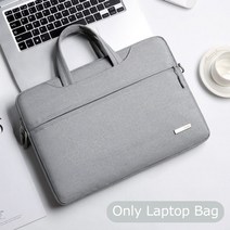 노트북 가방 슬리브 케이스 12 13.3 15.6 14 inch Shoulder notebook bag for macbook air pro m1 lenovo dell huawei, 11인치 12인치, 라이트 그레이 d