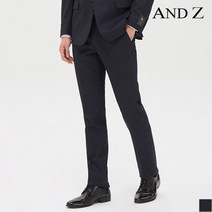 지오지아 앤드지 슬림 멜란지네이비 라이크라 이모션 정장팬츠 (BZB1SP1101_MNV)