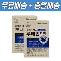 뉴트리 루테인파워 2박스 2개월분 유아 어린이루테인 눈영양제 카로노이드 초임계루테인 아스타잔틴 눈관리복합식품 베타카로틴 임산부루테인 베타카로틴 아스잔틴 빌베리효능 황반변성영양제, 1