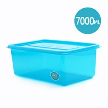 [미라네주방] 냉장고정리 야채보관 밀폐용기 김치통 용기 미라클통 점보 7000ml, 미라클점보2 (점보2개)