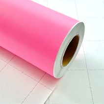 컬러 시트지 45M 인테리어 현관문 방문 주방 벽지, 컬러23) 형광분홍 45M롤