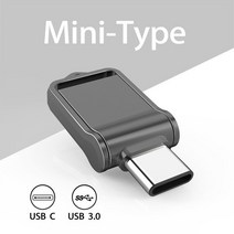 USB메모리 USB 플래시 드라이브 3.0 128GB usb 64GB Pendrive 512G OTG TYPEC1TB 2TB c타입 스틱 펜 32GB C, 01 Black_03 128GB