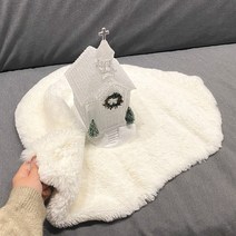 트리용 러그 겨울소품 촬영 카페트 (3size) 촬영천 인조 토끼털러그