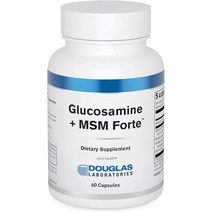 Douglas Lab 글루코사민 MSM Forte 60캡슐, 수량, 상세참조