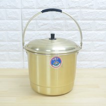 삼보 양은들통 중, 혼합색상, 중:280(W) x 220(H)mm