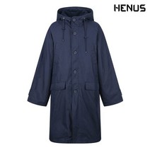 헨어스 헨어스 공용 후드 야상 점퍼_HHF981