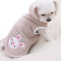 강아지조끼 모음 오가닉조끼 패딩조끼 털조끼 강아지옷 애견조끼 강아지겨울옷 초소형부터 대형견까지, 토깽이베이지