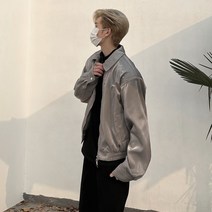 남자 가을 유광 코치 봄버 캐쥬얼 명품 환절기 스트릿 남친룩 꾸안꾸 자켓 JK25