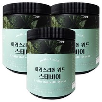 헬로우그린 에리스리톨 위드 스테비아 400gX3(통) 총1.2kg, 400g 3개, 400g