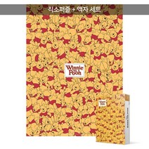 800피스 직소퍼즐+액자세트 - 곰돌이 푸우 와글와글 (미니) (액자포함), 단품, 단품