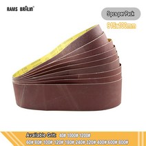 5 조각 915*100mm 샌딩 벨트 p40-p1200 연마 스크린 밴드 4 "* 36" 목재 부드러운 금속, p180, 915x100mm