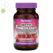 블루보넷 뉴트리션 슈퍼 푸드 과일 석류 추출물 60 캡슐, 1+1