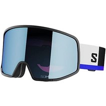 스키 보드 고글 살로몬 (salomon) 스키 스노우 보드 고글 lo fi (로피) 시리즈 일본 직배송, 시그마, 블랙(시그마 스카이블루)
