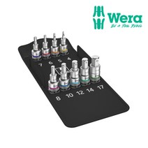 Wera 베라 004201 육각비트세트 1/2인치 8740 C HF, 1개