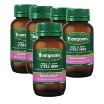 호주 톰슨 Thompsons Vitex 원어데이 바이텍스 1500mg 60캡슐, 5팩
