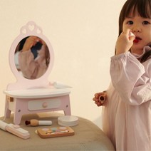 원목 아기화장대 미니 장난감화장품 화장대놀이 5살여자아이선물 유치원