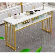 네일 테이블 시술대 흡진테이블 패디 매니큐어 매장, 싱글 서랍 길이 100 싱글 테이블 + 서랍