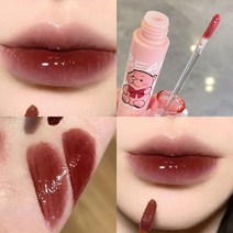 미러 워터 라이트 립글로스 글로시 글래스 리퀴드 립스틱 핑크 버블 크리스탈 젤리 모이스처라이징 플럼 퍼, 06 06