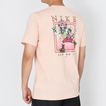 나이키 데일리반팔티 패션티셔츠 비치 롤러브레이드 핑크