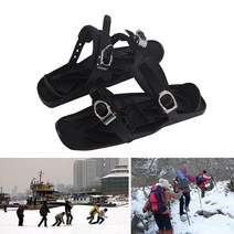 숏스키 미니 스키 스케이트 스노우 슈즈 스케이트 스노우 숏 보드 snowblades vip drop shipping, 없음