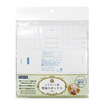 파디코 레진아트 & 클레이 전용 몰드, 실리콘 몰드 만들기 종이상자 3장 세트