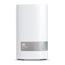 WD 10TB My Cloud Mirror 개인 네트워크 부착 스토리지 - NAS- WDBZVM0100JWT-NESN
