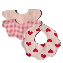 예스베베 3종세트 핸드메이드 아기턱받이 사계절용