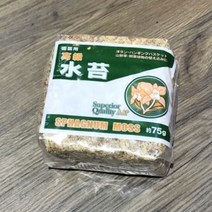 [∂LL7] 천연 건조 압축 수태 75g 난재배용 급수태 토피어리만들기 난용 자생란용 물이끼 어리용_h§eEA, §본상품§e, 무◇옵션