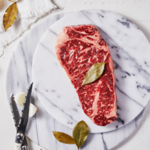 마장동한우 한우등심 마장동소고기 한우채끝살 1.2kg, 1등급 암채끝, 600g