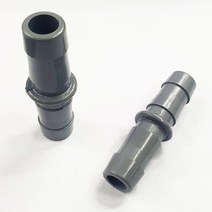경질 PVC 호스연결대 2개 지름16mm보통호스 연장대, 1