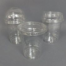 아이스컵 뚜껑(돔형 타공없음) 50개