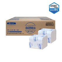 [유한킴벌리] 크리넥스 냅킨 180매 x 40밴드 총7200매 1박스 5315161, 상세 설명 참조
