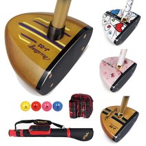 월드베스트 무스탕 국산 파크골프채 남성 여성 단품 왼손 오른손용 파크골프클럽 풀세트, 고급 더블백, D-02R