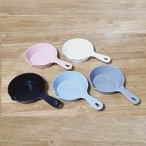 더린 손잡이접시1p 팬쿠프 압접시, 블랙