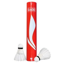Li Ning 리닝 배드민턴 셔틀콕, G600 [75 속도]