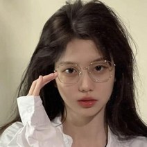메탈 사각 경량 안경 스마트룩 골드 실버 안경dc0207