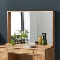 [로쏘] 핏츠 참죽나무 거울, 색상:원목