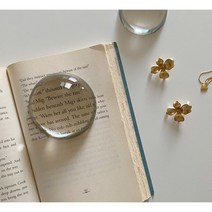 책문진 아크릴 독서 서예 예쁜 문진 책 누름틀 누르개, 대형