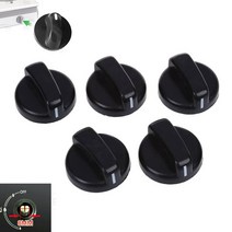 가스렌지손잡이 가스레인지 노브 점화 손잡이 5pcs 8mm 일반 교체 스위치 손잡이 탑, 5개