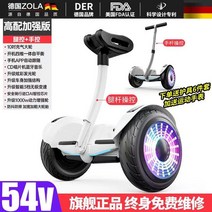전동휠 두발전동휠 투휠 셀프밸런스 이륜 오프로드 평행차 전동킥보드, 36V, 54V 럭셔리 3컨트롤 APP 발광휠  10