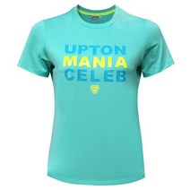 업튼 UPTON 매니아 셀럽 멜란지 민트 여성용 배드민턴의류