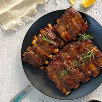 [설화공작소] 프리미엄 완조리 맘모스 폭립 1kg (500gX2팩) 스모크 바베큐맛, 500g, 2개